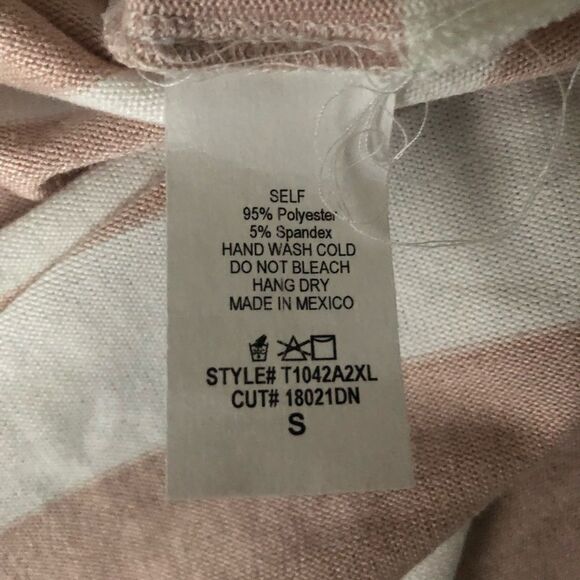 Mauve striped Top   - Picture 3 of 4